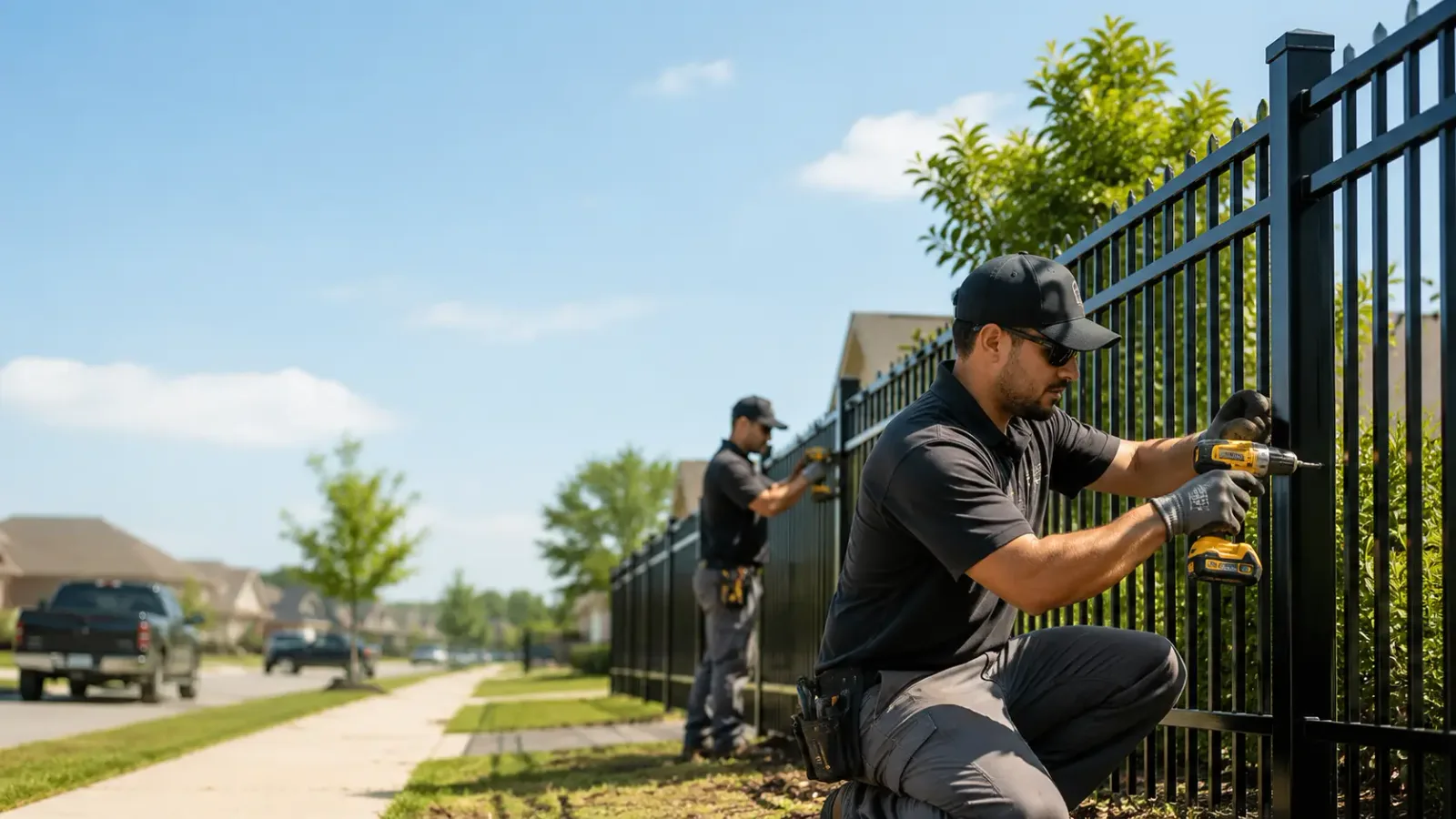 Metal Fence Installation in Early, IA